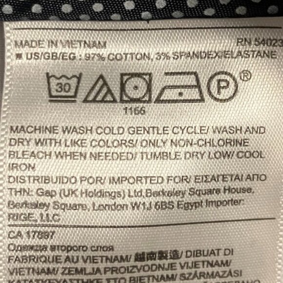 Banana Republic Green Geometric Print Hampton Fit Chino Pants Size 4 - Picture 8 of 8